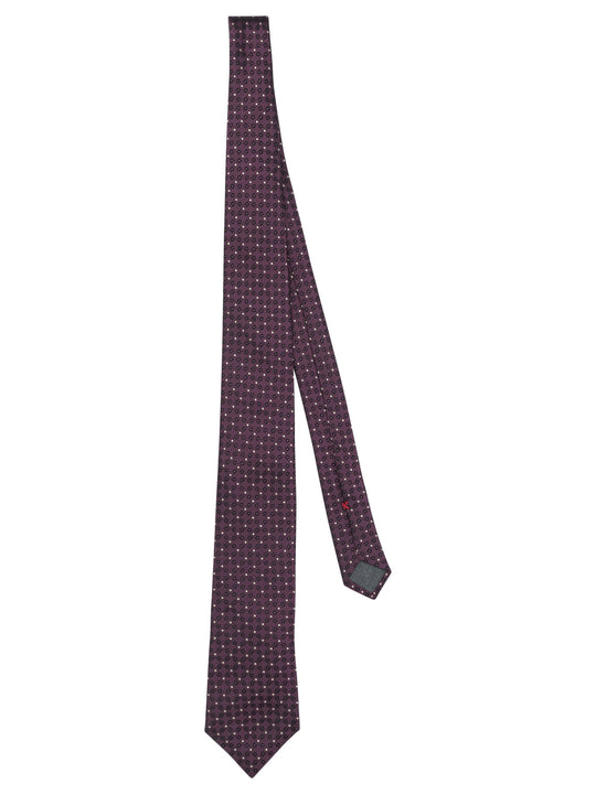 Silk Tie Ties & Bow Ties Bordeaux