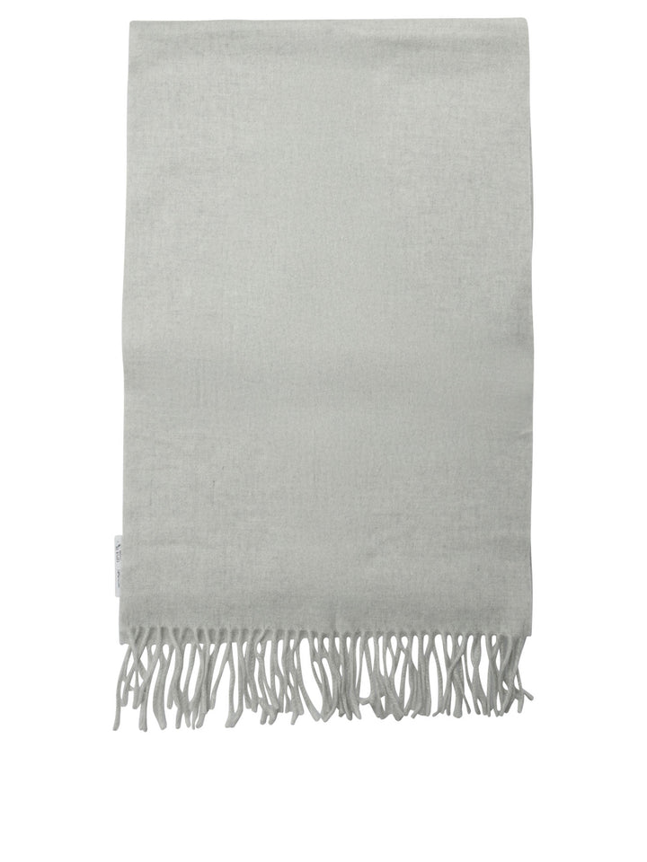 Brunello Cucinelli Cashmere Scarf Sciarpe & Foulard - Grey | 6c0dafbdf4fe19d3f2983ef4eabd9884c1938cea
