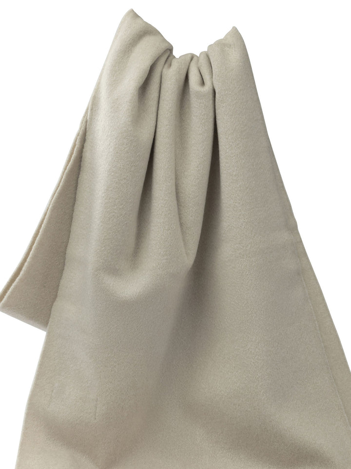 Brunello Cucinelli Cashmere Scarf Sciarpe & Foulard - Beige | 3e324e33b683c6e6793c69abdc5783eeab28fdff