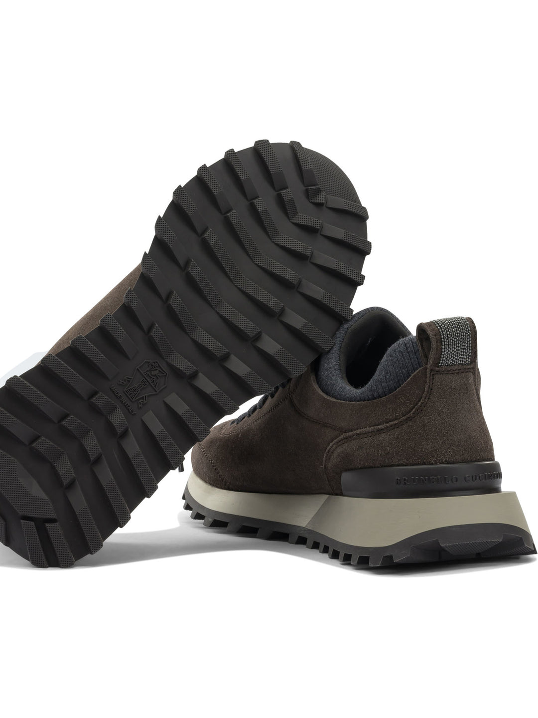 Brunello Cucinelli Suede Sneaker Sneakers & Slip-On - Black | 53ea12f804b51fc8d44267b631d7754c007e9dc8