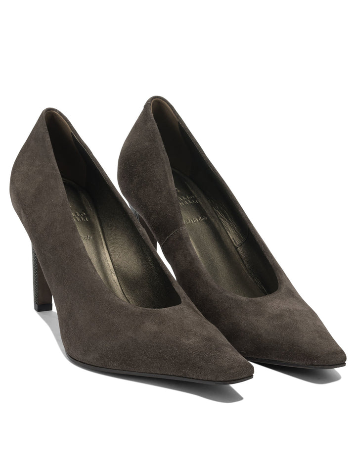 Brunello Cucinelli Precious Heel 88mm Heeled shoes - Brown | 8940ecec057c858191cb5d6910c0a2768ead2d36
