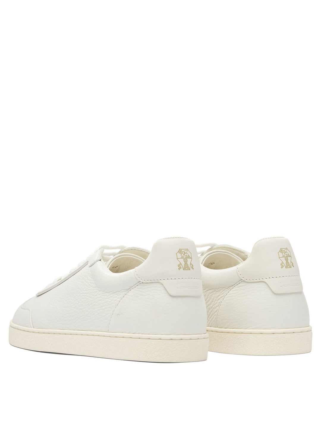 Brunello Cucinelli Leather Sneakers Sneakers & Slip-On - White | 7c789a7d0c7d9ee4d5d9aa8eabae43aa0ef52ee8