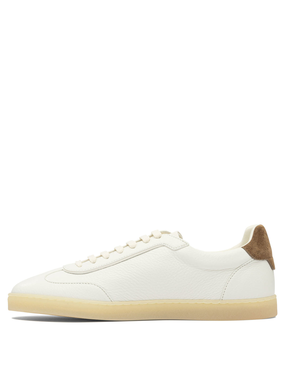 Brunello Cucinelli Leather Sneakers Sneakers & Slip-On - Beige | ebab936eefc00e7be5830fbdf20e0e3d7c4ad753