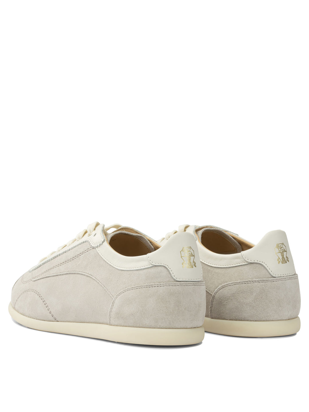 Brunello Cucinelli Suede Sneakers Sneakers & Slip-On - Beige | d33647dd0db28b49c831d73324c72219ad665e5d