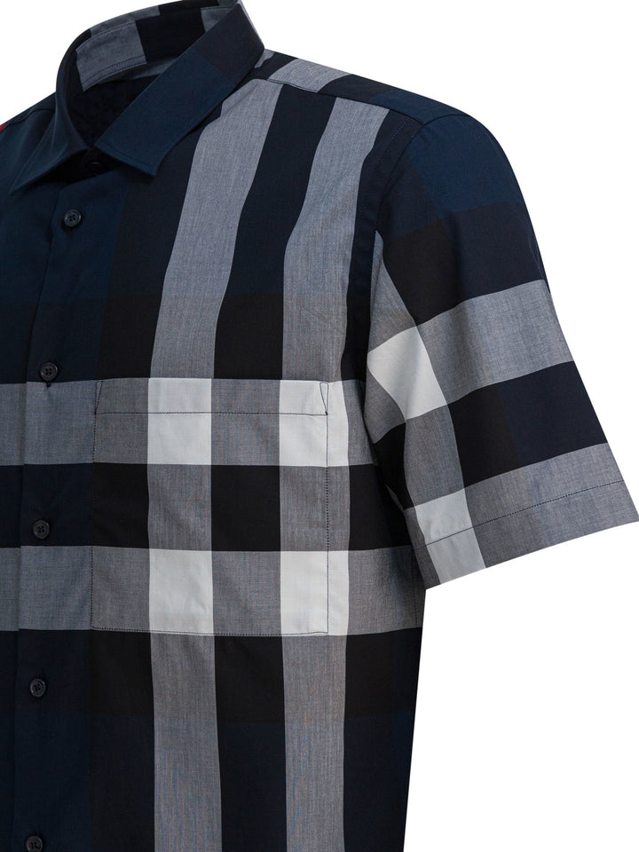 Burberry Check Shirts - Blue | ab6d0154cdcdad8f491576c41833f29275dd7a57