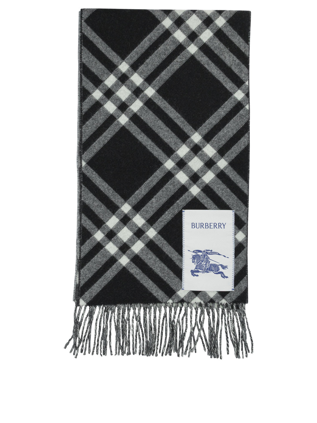 Burberry Check Sciarpe & Foulard - Black | bd10bf3ff9623cee0406a211c5f4896c795e5ace