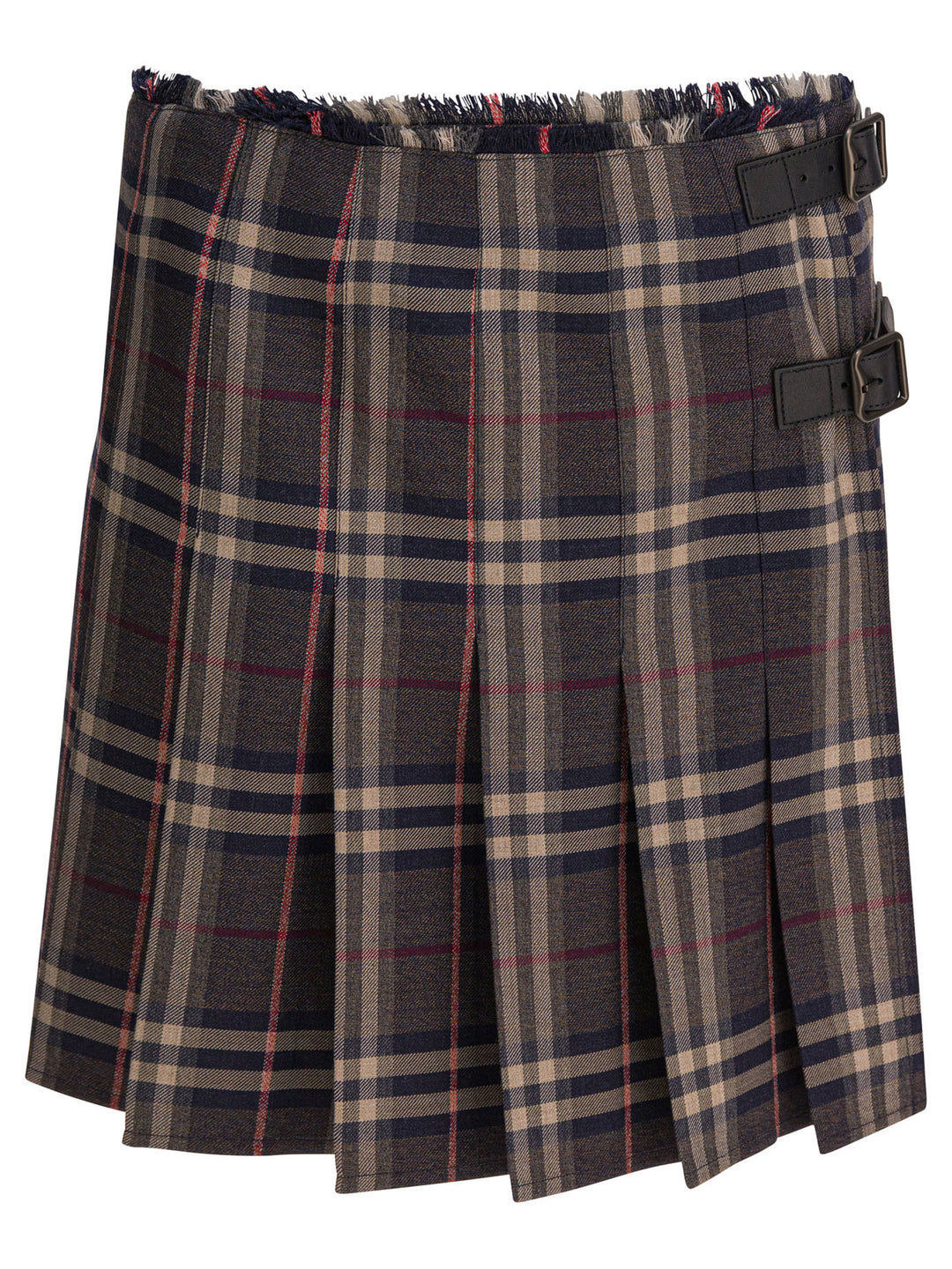 Burberry Check Skirts - Black | 1799d652caf79605b7dabdfa9f750dbc434fb6e8