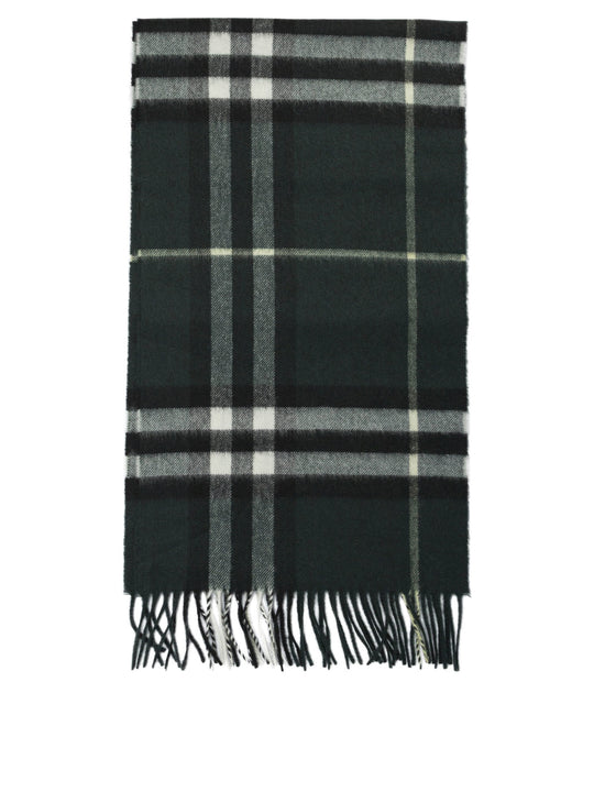 Check Sciarpe & Foulard Green
