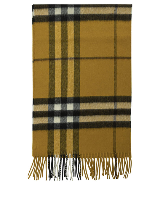 Check Sciarpe & Foulard Yellow