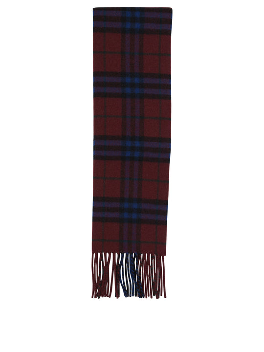 Check Sciarpe & Foulard Red