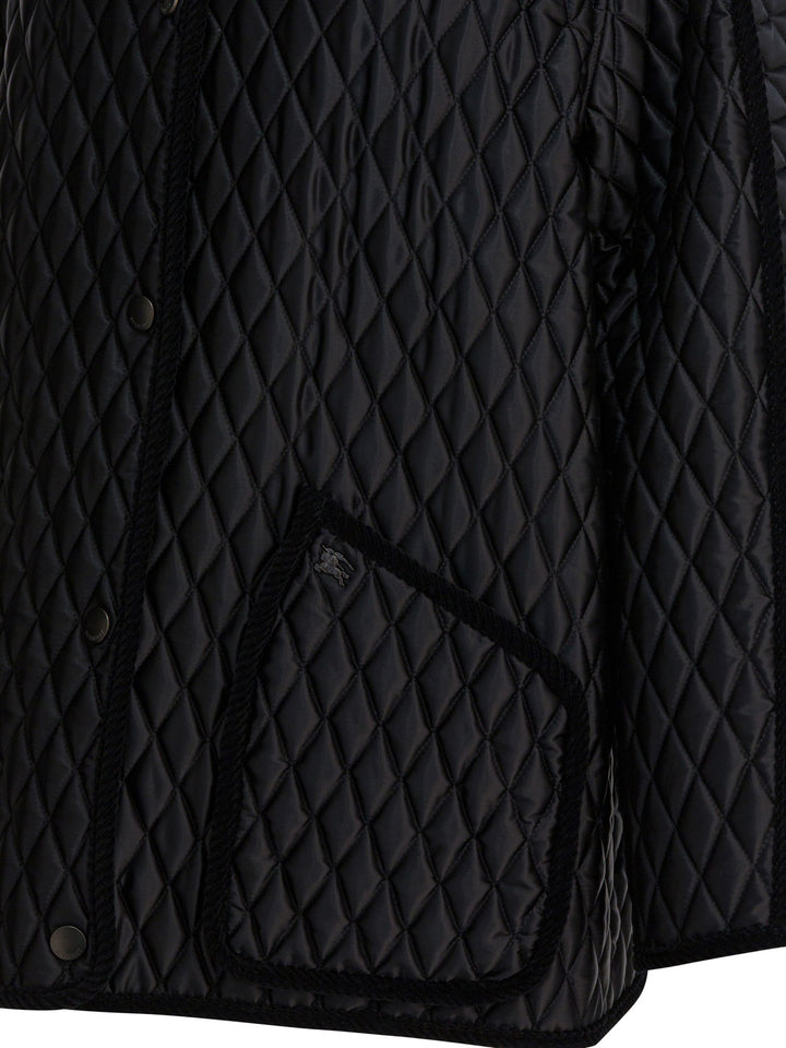 Burberry Floriston Jackets and Coats - Black | 9c81391b3644b9e9e0531f37b2ee945260566567