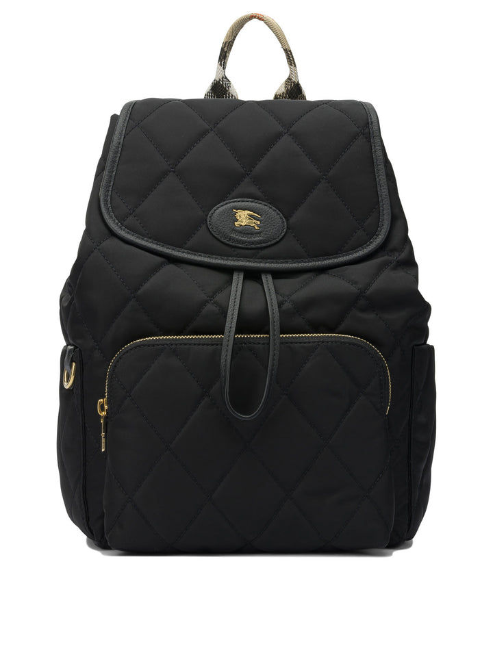 Burberry Horseshoe Backpacks & Travels - Black | 5052a35e50a1e736e23bdf901ab9925c1c263d80