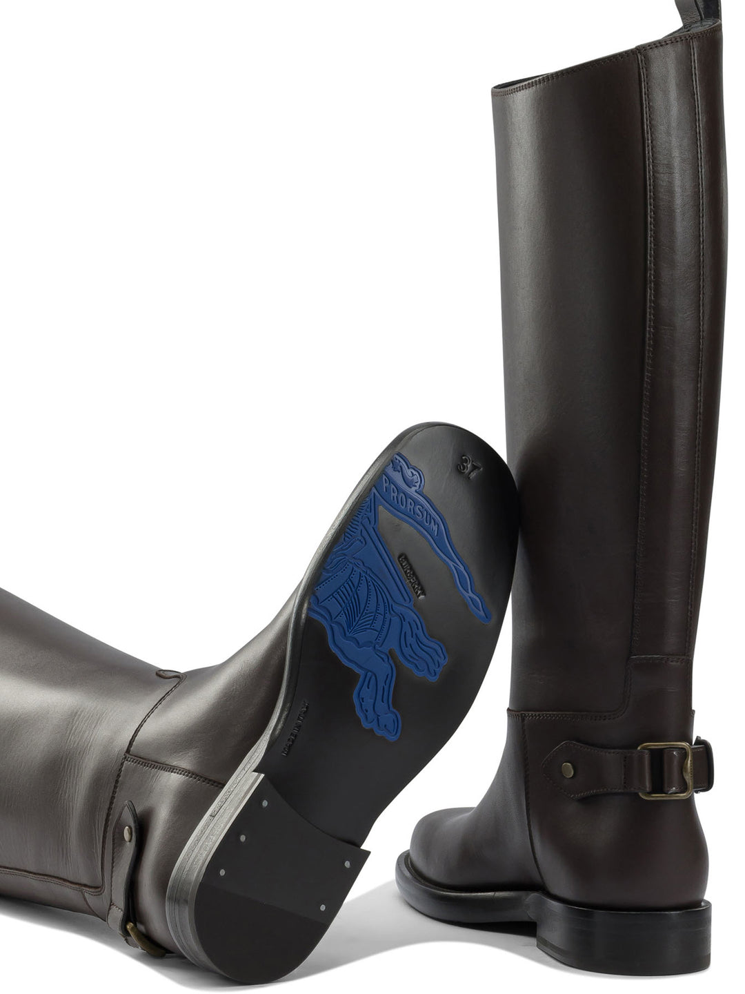 Burberry Cavalier Boots - Brown | c9b08fd2095c73203312f71d7e9f5ed10be42bfe