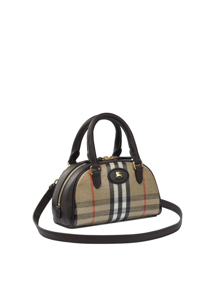 Burberry Bowling Highlands Crossbody Bags - Beige | 443f7ab6bea0d62e8618362c5ffdc21d443c1504