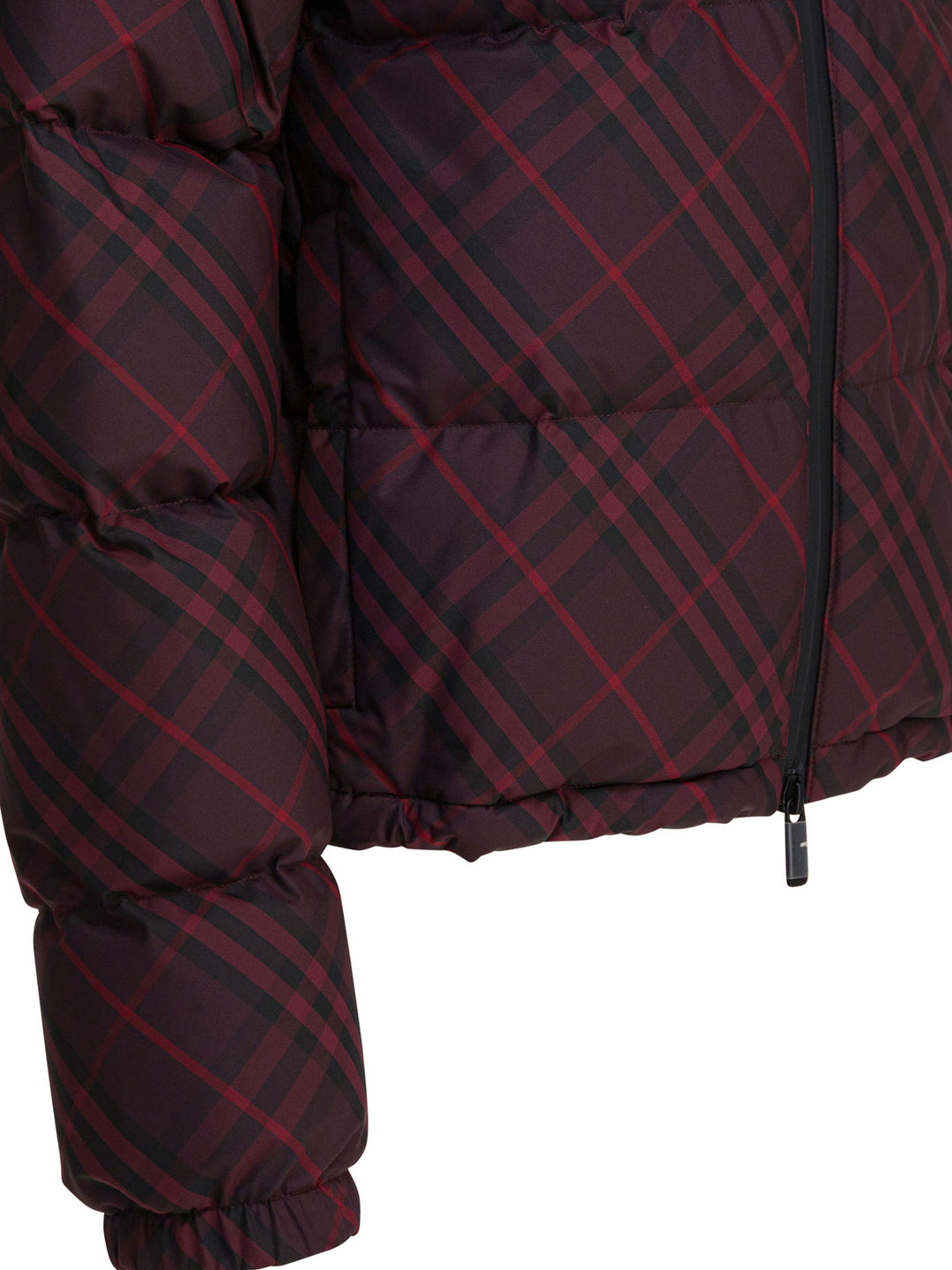 Burberry Ambleside Check Jackets and Coats - Bordeaux | 1feb60e8b5f4f9f55945afd3655fcd25a241cb65
