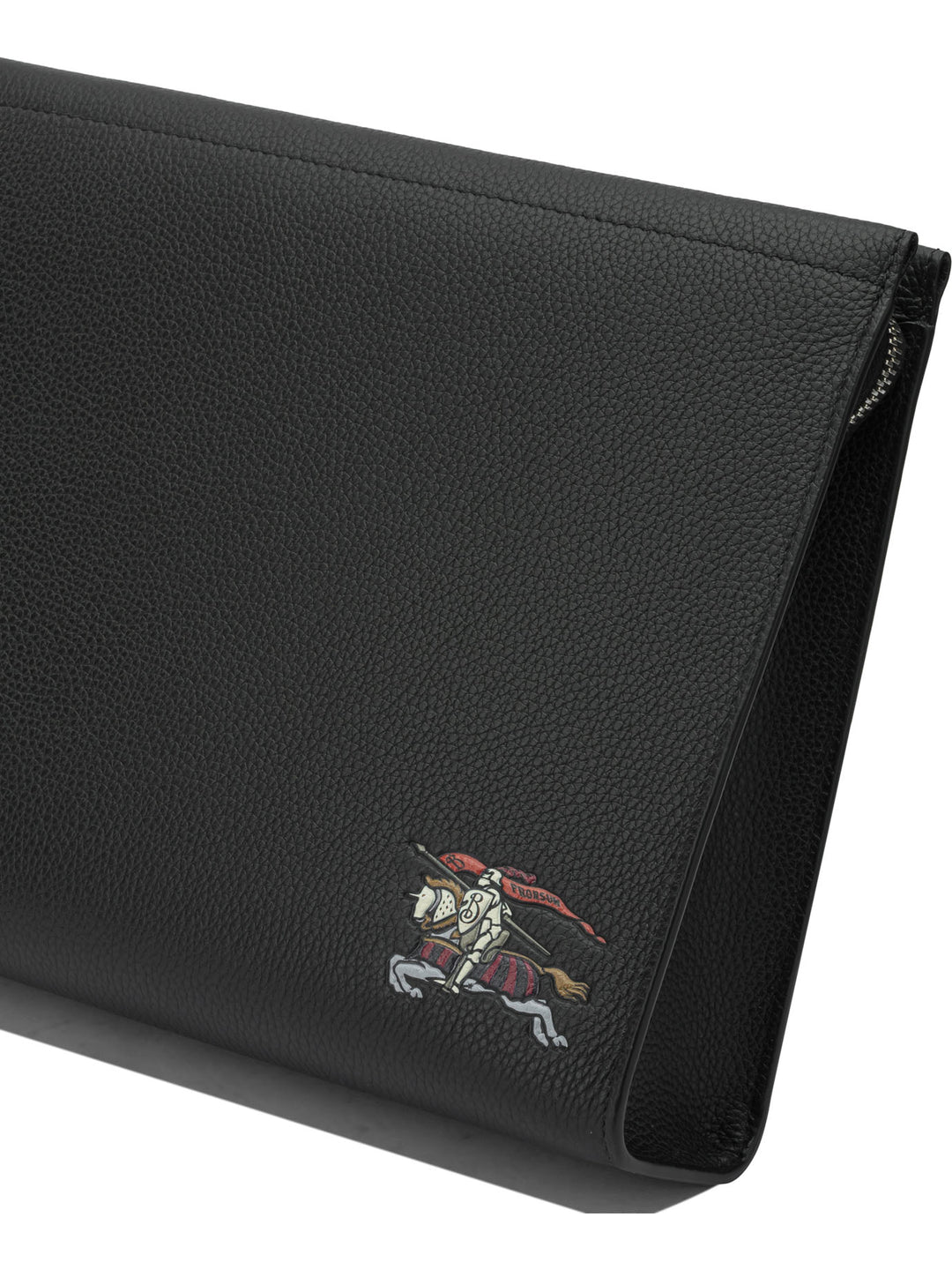 Burberry Leather Clutch Bag With Ekd Pouch - Black | 29974cd85704a570145610c02cbc502b064f8f0a