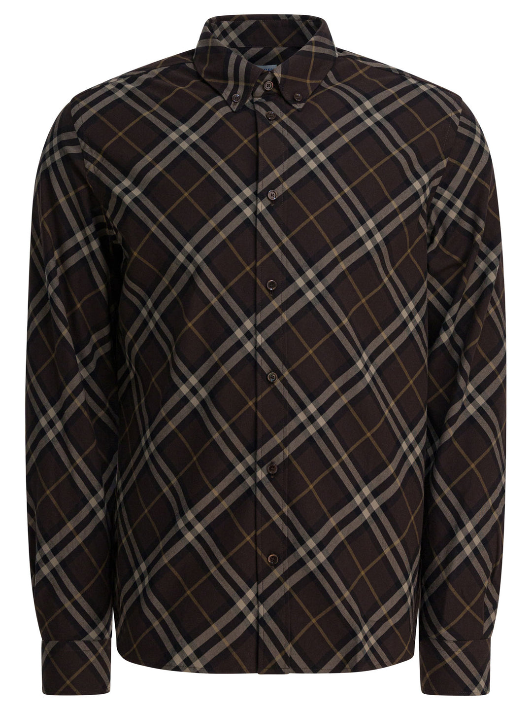 Burberry Check Shirts - Brown | 4168381ec566d0fcbb8ec646e5dd70d997a3bdb4