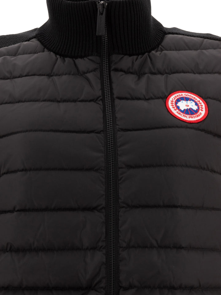 Canada Goose Hybridge Knit Sleeveless Jacket Jackets and Coats - Black | 37dfbc00df85fea5412107e0753b8b6b73f69b2b
