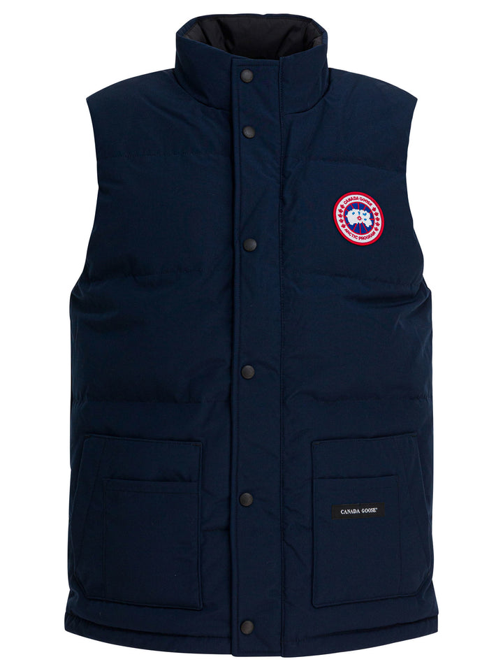 Canada Goose Freestyle Crew Jackets and Coats - Blue | d88d4aed10da9e998b2ea79b55bd36e40ea8c863