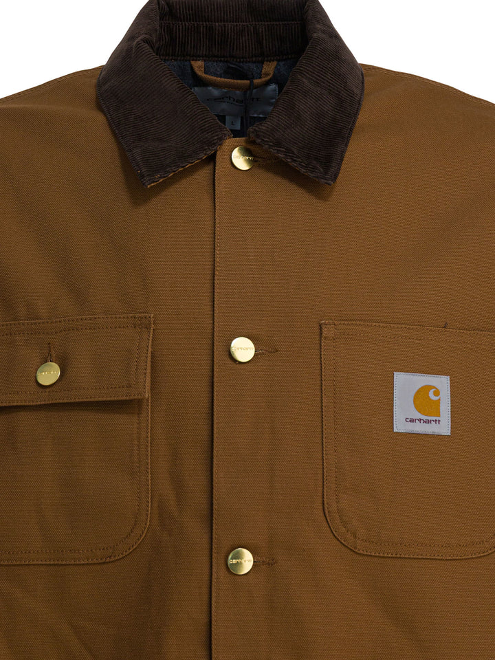 Carhartt Wip Michigan Jackets and Coats - Brown | 7781e249954cb54d8b2a9c9d5d135c280fac5254