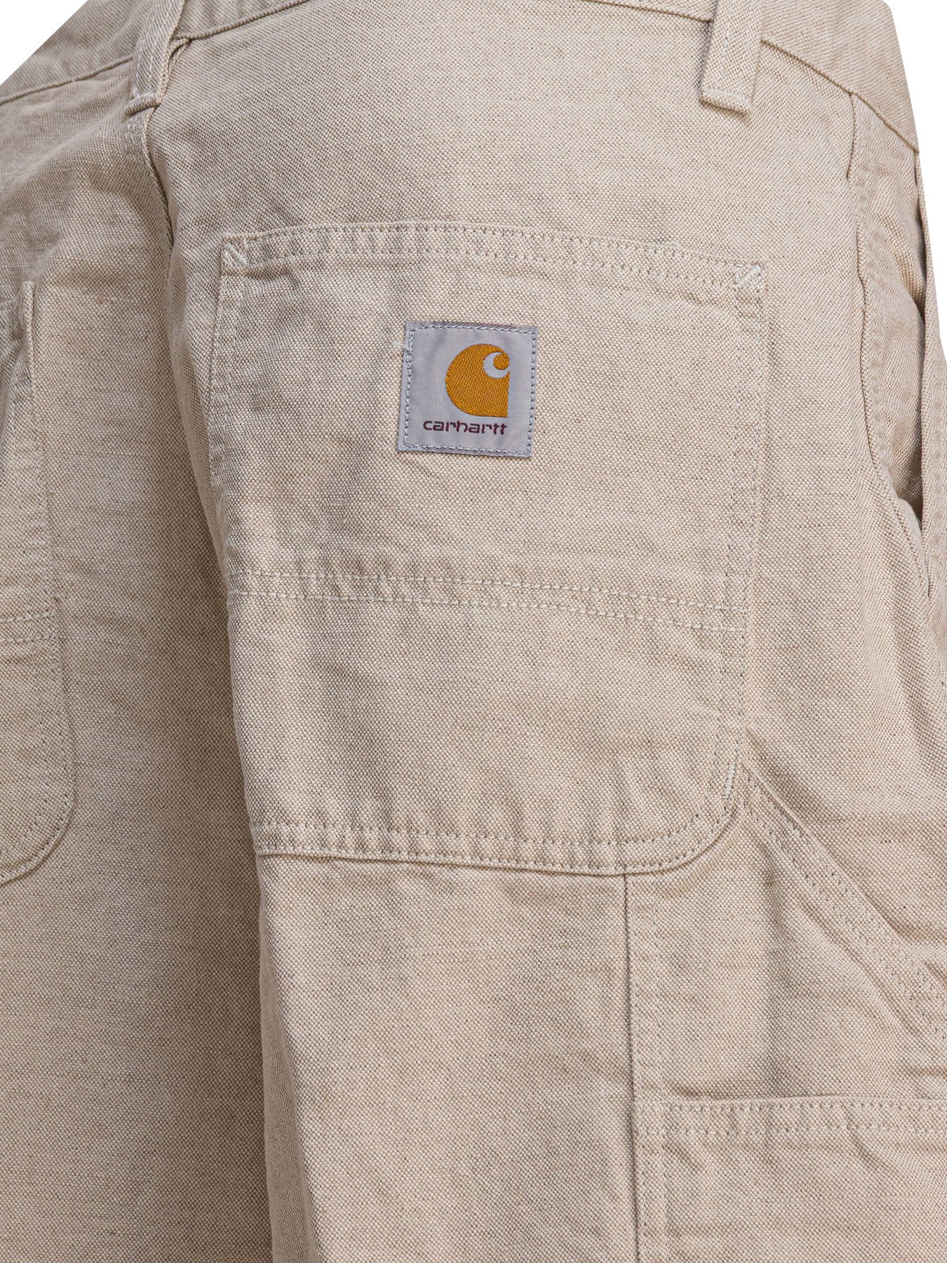 Carhartt Wip Walter Single Knee Shorts - Beige | 9cbdb9c336e80068f8e1d86a197a7a08254538a9