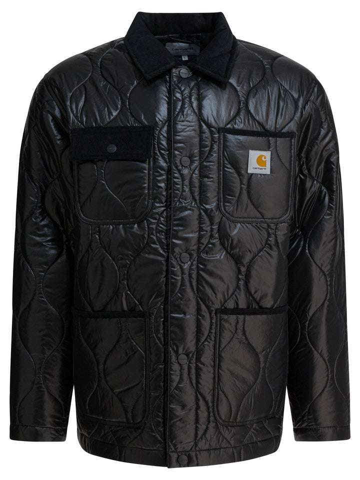 Carhartt Wip Oscar Chore Jackets and Coats - Black | 3d8cb9d7ceca52f25f964b304a08f31733a42c86