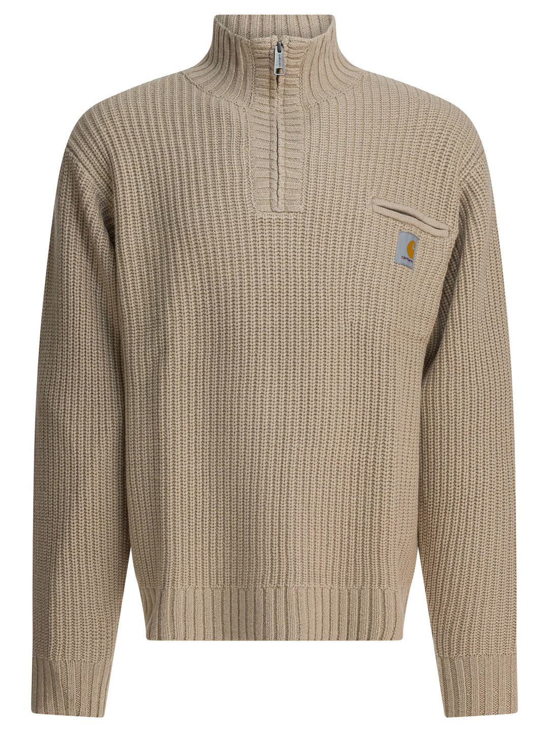Carhartt Wip Detroit Knitwear - Beige | d9ed573b94b1a288ae3451e28c68d942728ba951
