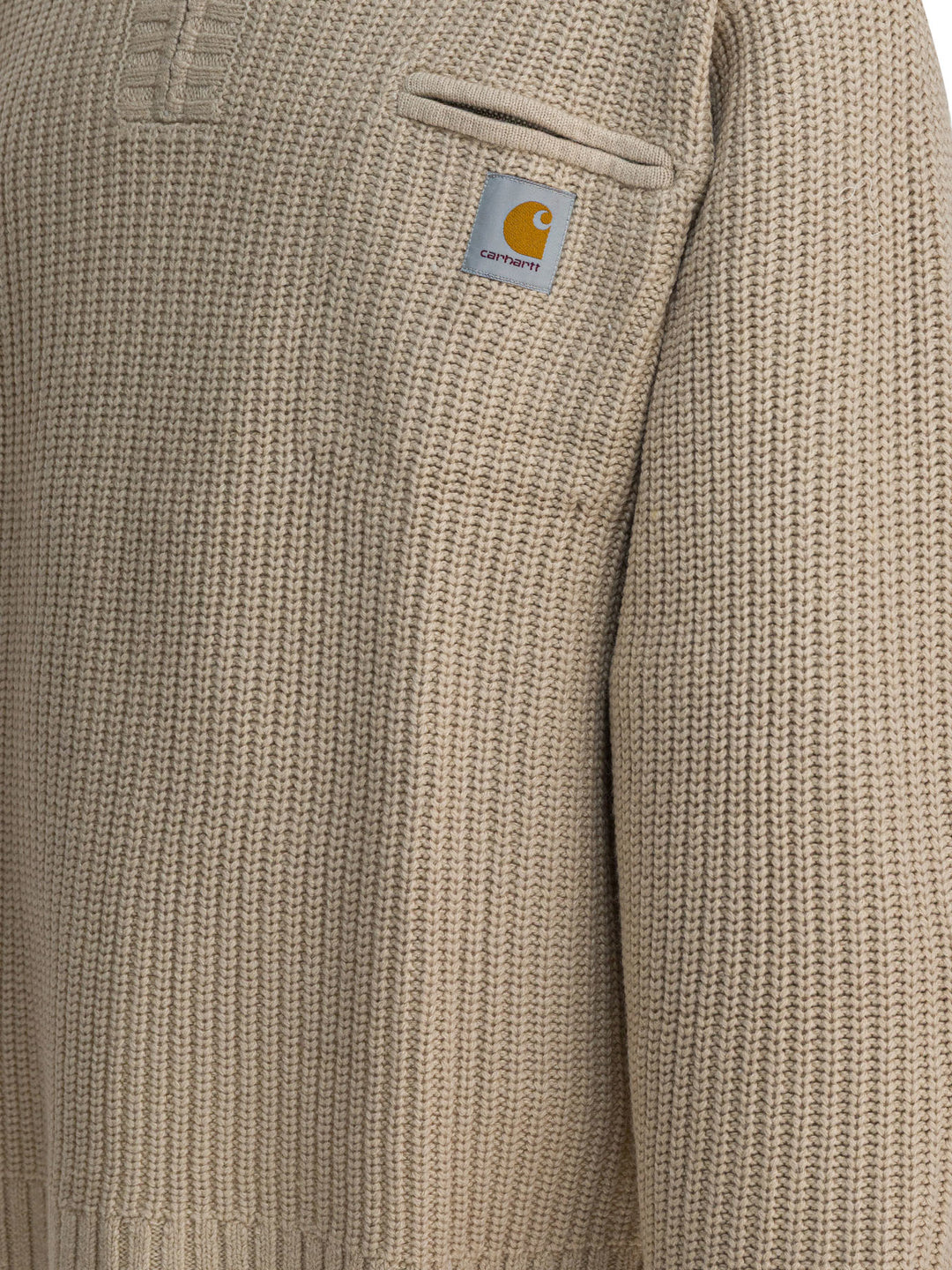 Carhartt Wip Detroit Knitwear - Beige | 64c74d5ff1fbb034b939dbf6cf42bfceef3eec3f