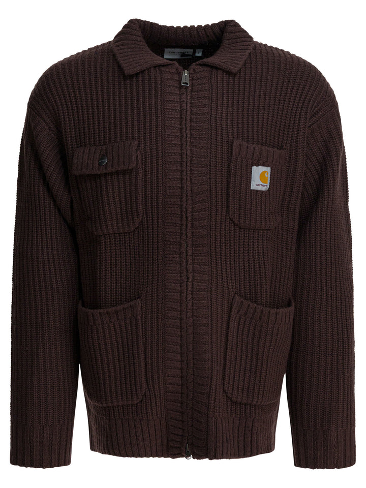 Carhartt Wip Chore Knit Jackets and Coats - Brown | ab6f496c2dfa8d8ff09a042c848405e4a11a053a
