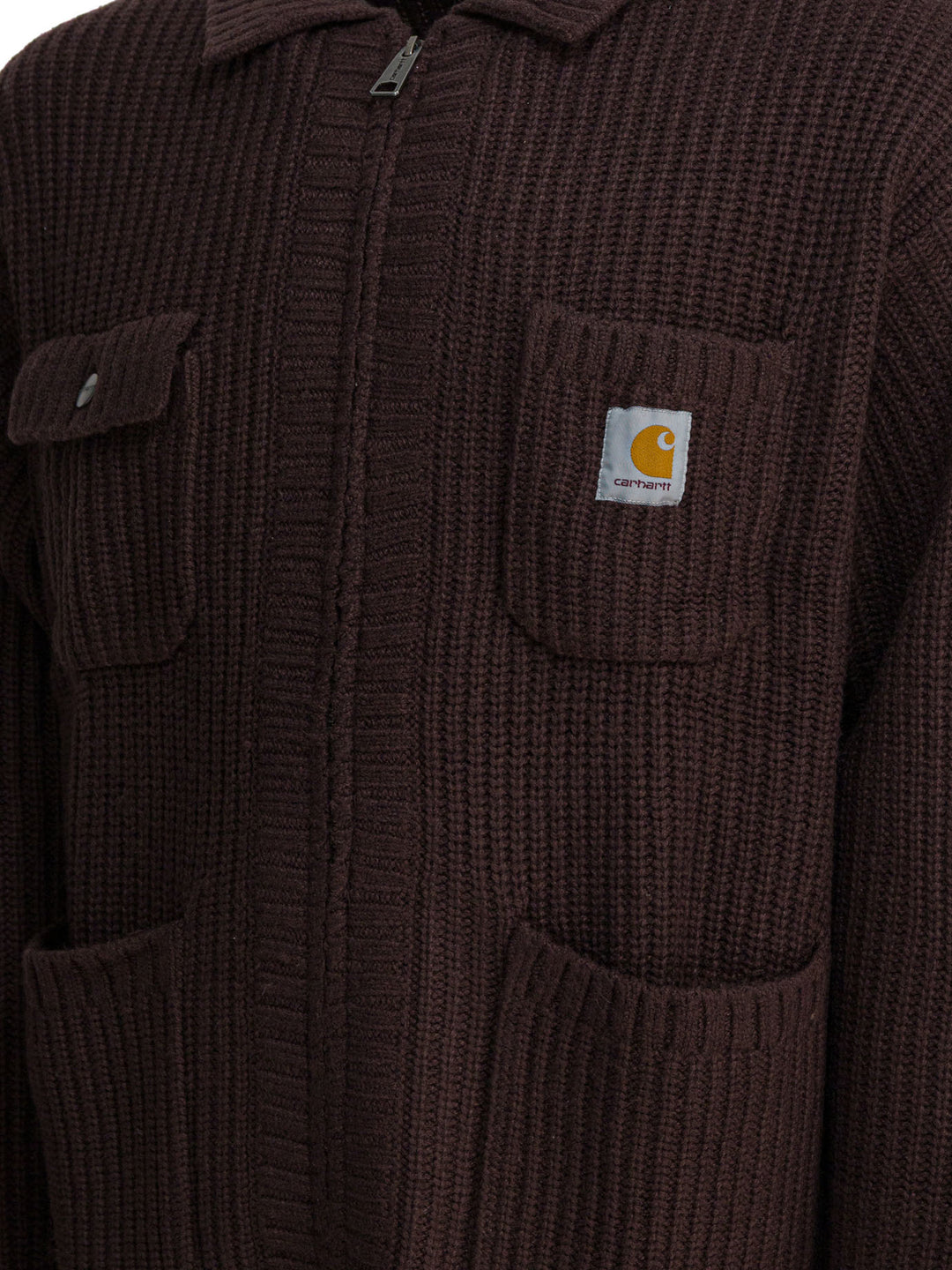Carhartt Wip Chore Knit Jackets and Coats - Brown | a7150ba5267fe0bce442b86bb3345c54c36fe578