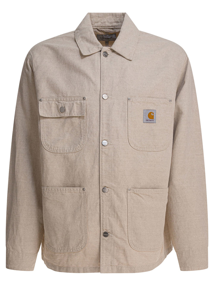 Carhartt Wip Walter Chore Jackets and Coats - Beige | 701d7008f002d17c9aed688d9f0f330e1c480e53