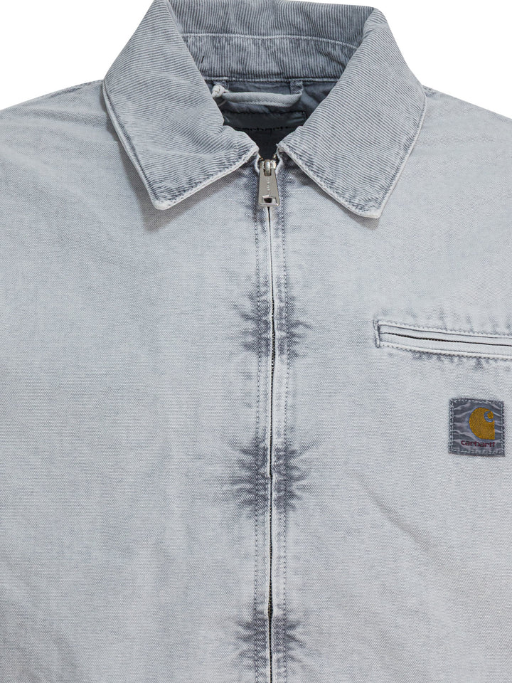 Carhartt Wip Og Detroit Jackets and Coats - Light blue | 11933a8efe7262c92b3e2b26fc6a8a29fda7db91