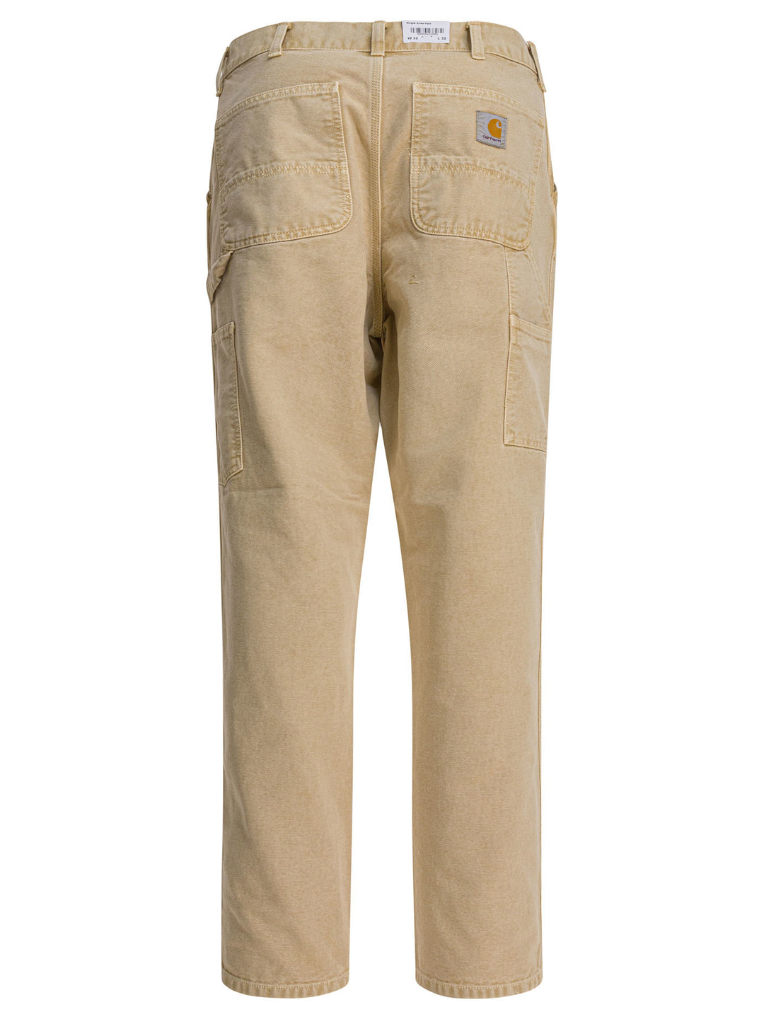 Carhartt Wip Single Knee Trousers - Beige | 454949a44c89302024be5ca172faec8a58015365