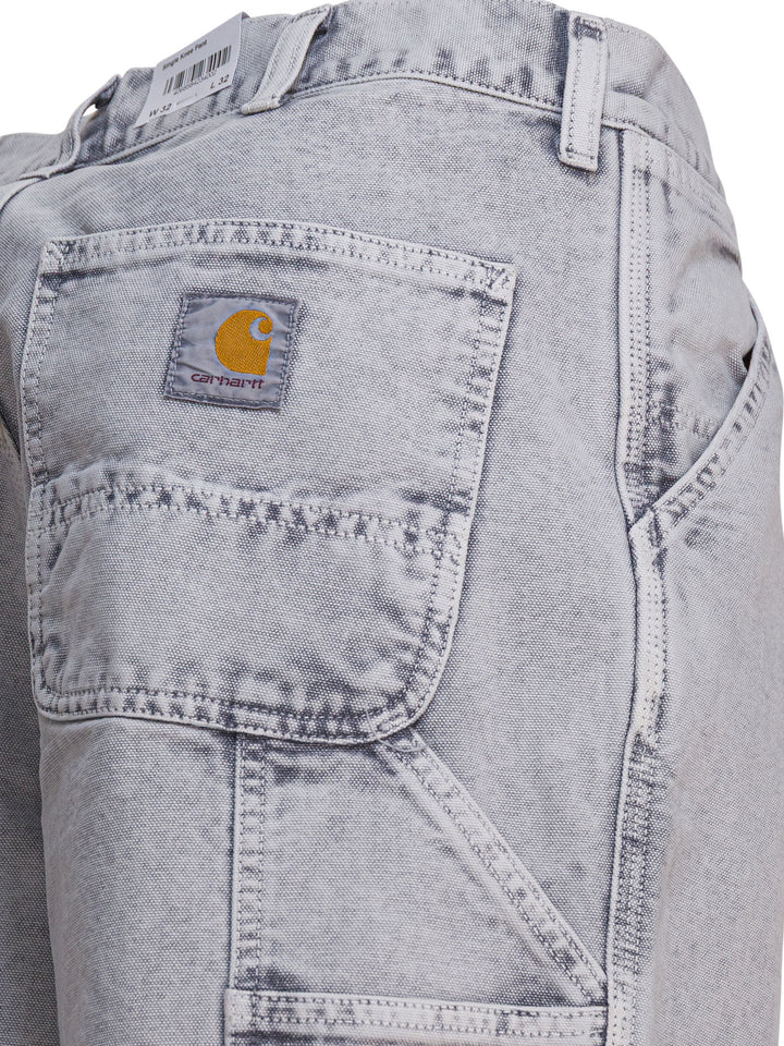 Carhartt Wip Single Knee Trousers - Light blue | 4eda0d2f2207c75d9537037515dbab907c6f0bb5
