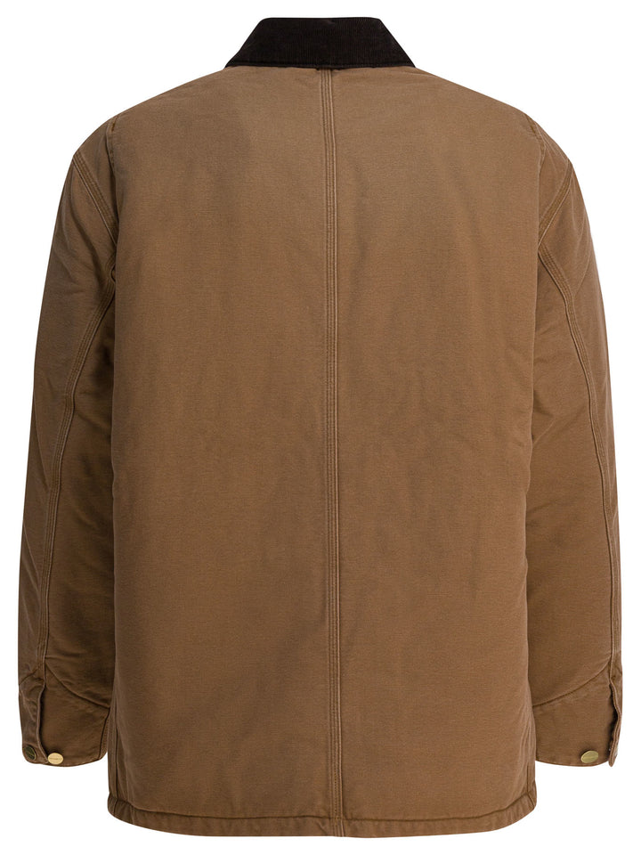 Carhartt Wip Og Chore Coat Jackets and Coats - Brown | f0288ab28730c43db1578dcdbab4f6164e46de40