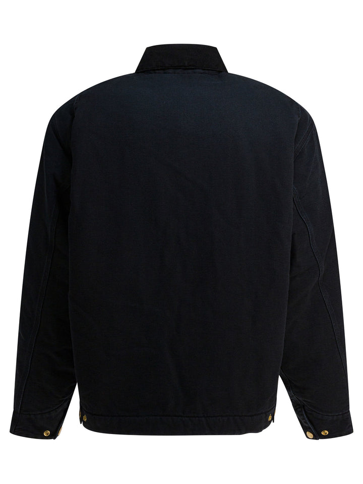 Carhartt Wip Og Detroit Jackets and Coats - Black | 66edf76ffacbb4193123b80ce1947062db64f865