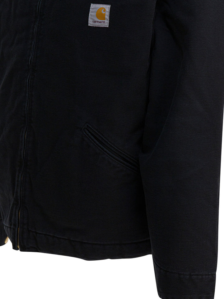 Carhartt Wip Og Detroit Jackets and Coats - Black | 80490e58c43695db9096f1788b96f08f3c8041fc