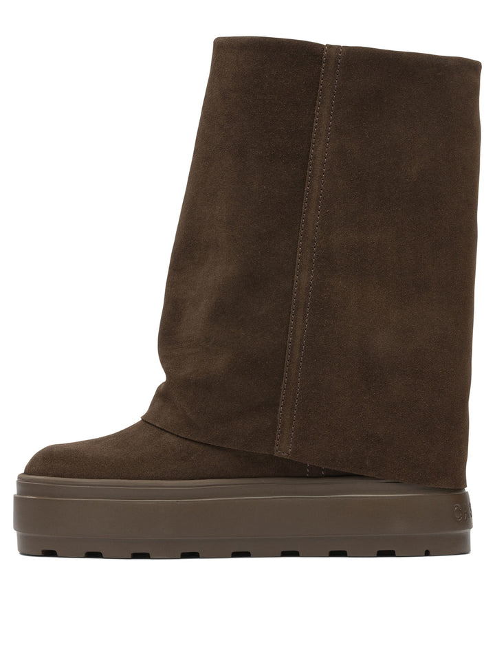 Casadei Suede Ankle Boots - Brown | 90f0e2e2959dba77a9519106f3573f0a00302d3e