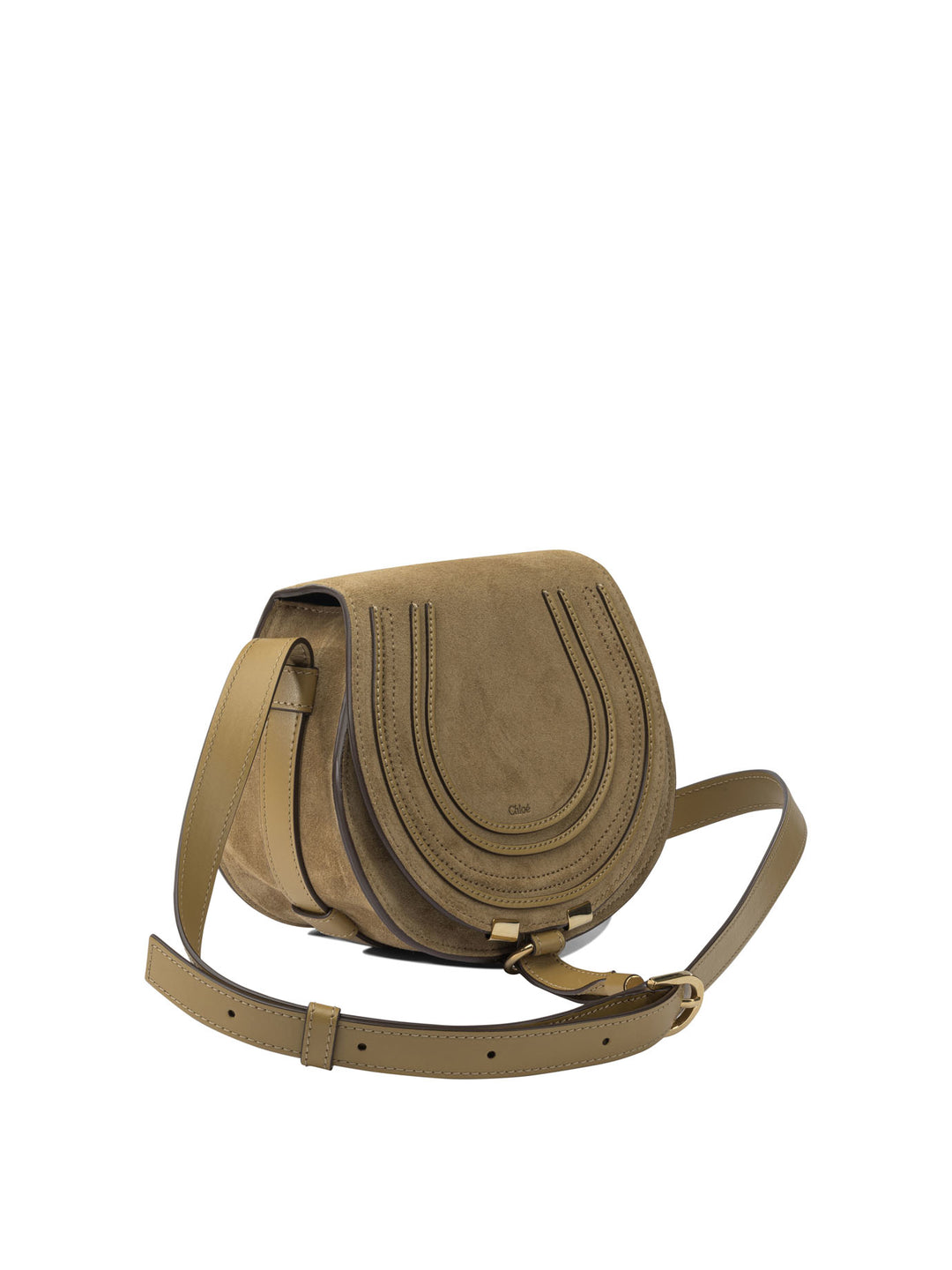 Chloé Marcie Crossbody Bags - Beige | cfdb2ff49b21b0fc96e2210b7bd5d2cd6ec3826a
