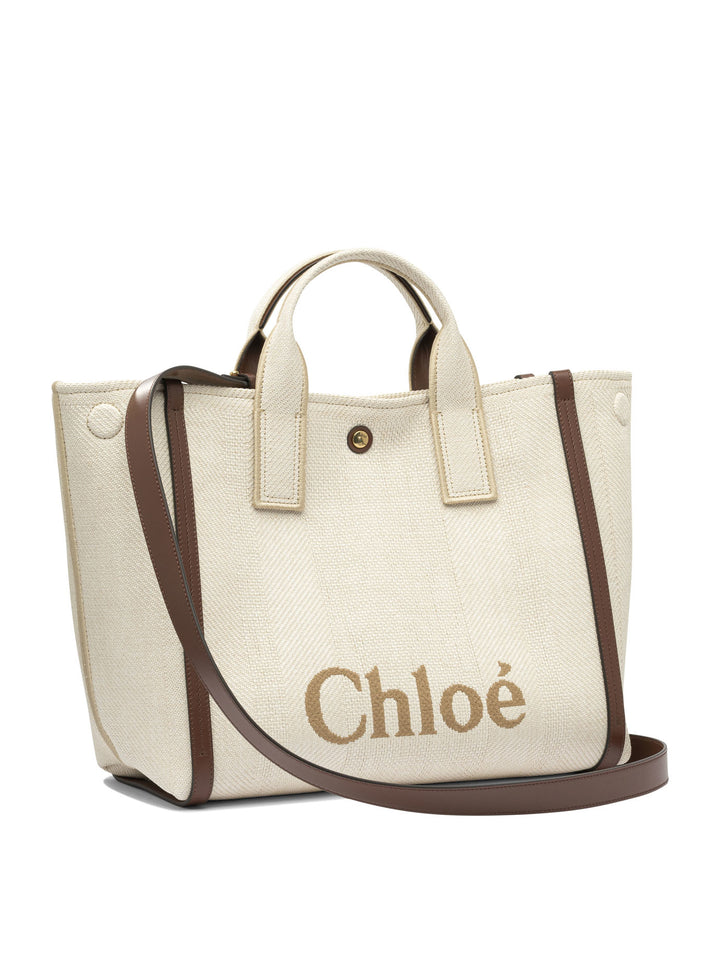 Chloé Carry Handbags - Beige | 375cf32af234ac0c9aa4b7dd50a3394904d3edaa