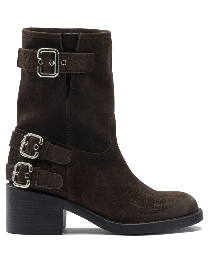 Chloé Dakota Ankle Boots - Brown | 675fffe138735df7e277c0555be97ceeaa455443