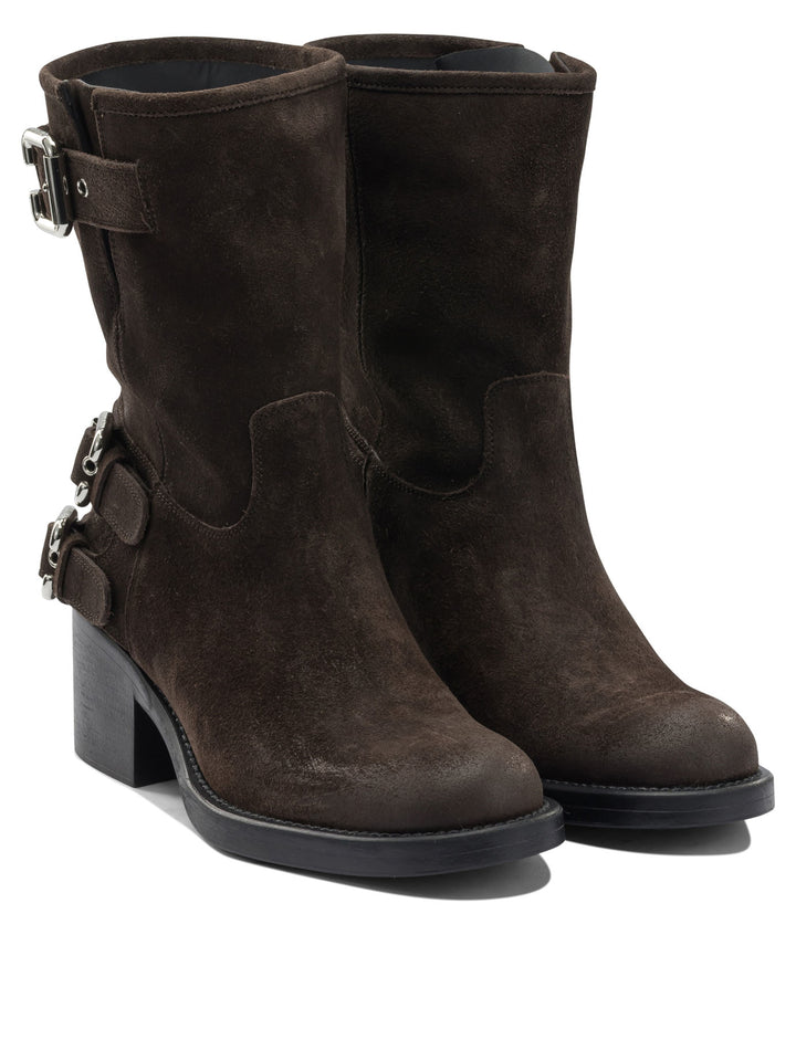 Chloé Dakota Ankle Boots - Brown | 7240010b8a7f85d1101e84571b0b455f41e373c3