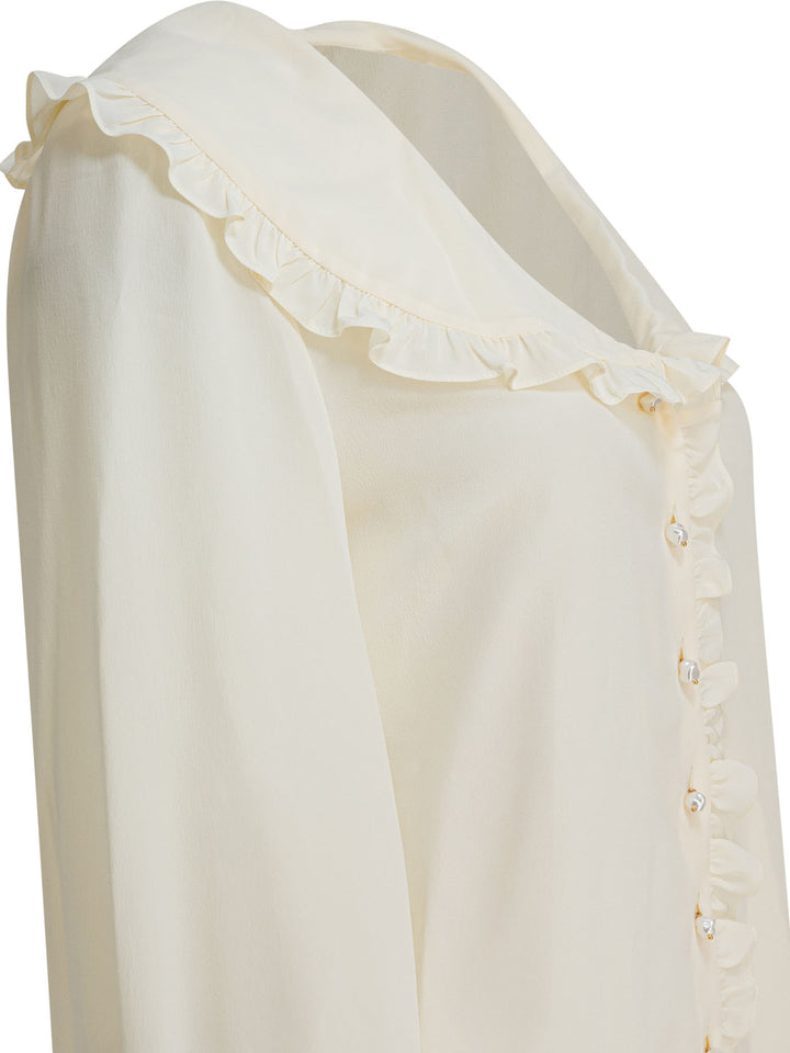 Chloé Silk Shirt Shirts - Yellow | d7117199e7566234be0aa5c0406e76bd591048f6