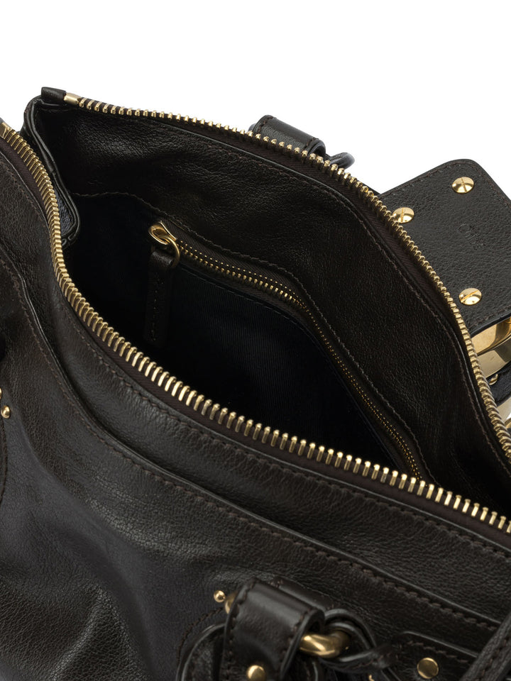 Chloé Paddington Handbags - Brown | ea11a5b72b662f88ba11c15fadbebe8576bbf5fc