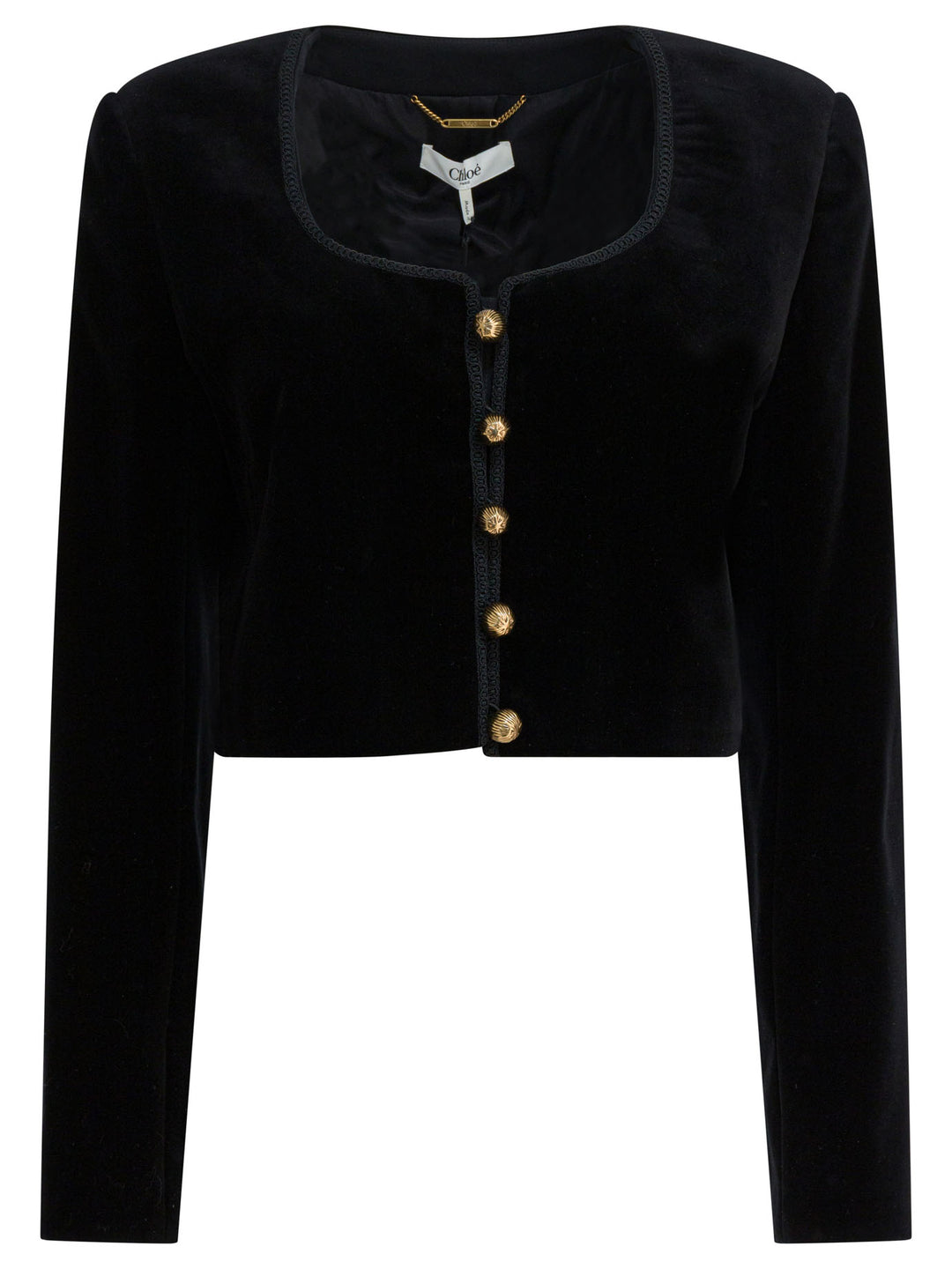 Chloé Spencer Jackets and Coats - Black | 84dd86049bc2fd4b91fdfb6391ade0f937ccf43e