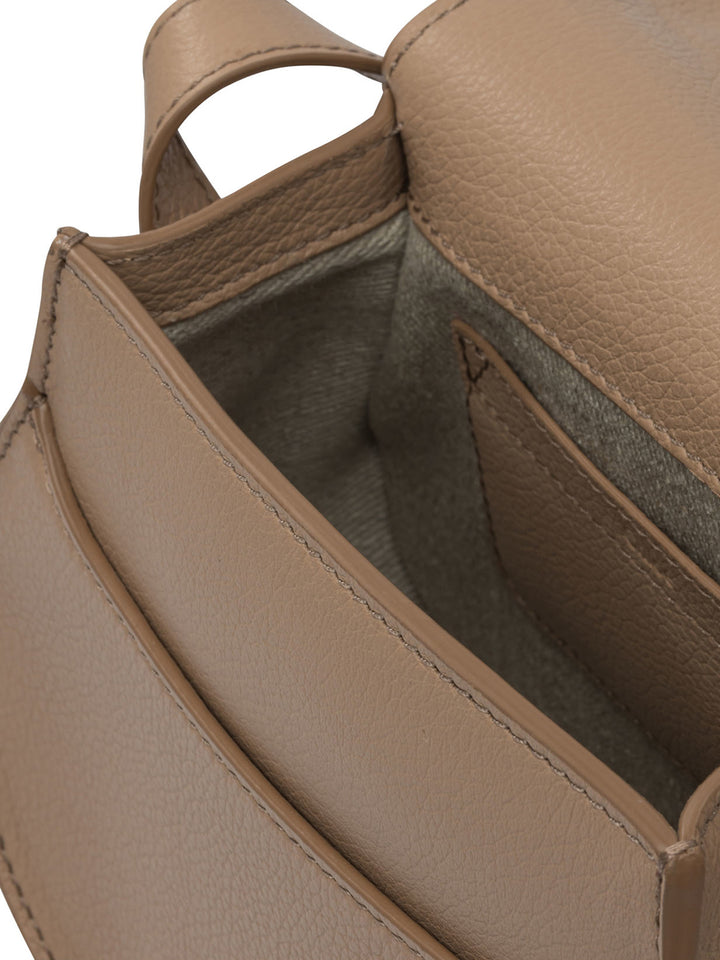 Chloé Saddle Marcie Crossbody Bags - Beige | 6e263c912ea1692141dc490c6ebdd09f4e38ba49