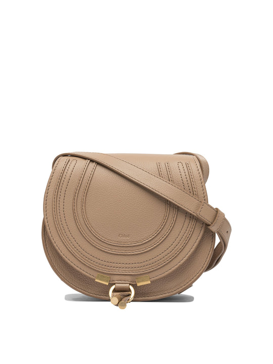 Saddle Marcie Crossbody Bags Beige