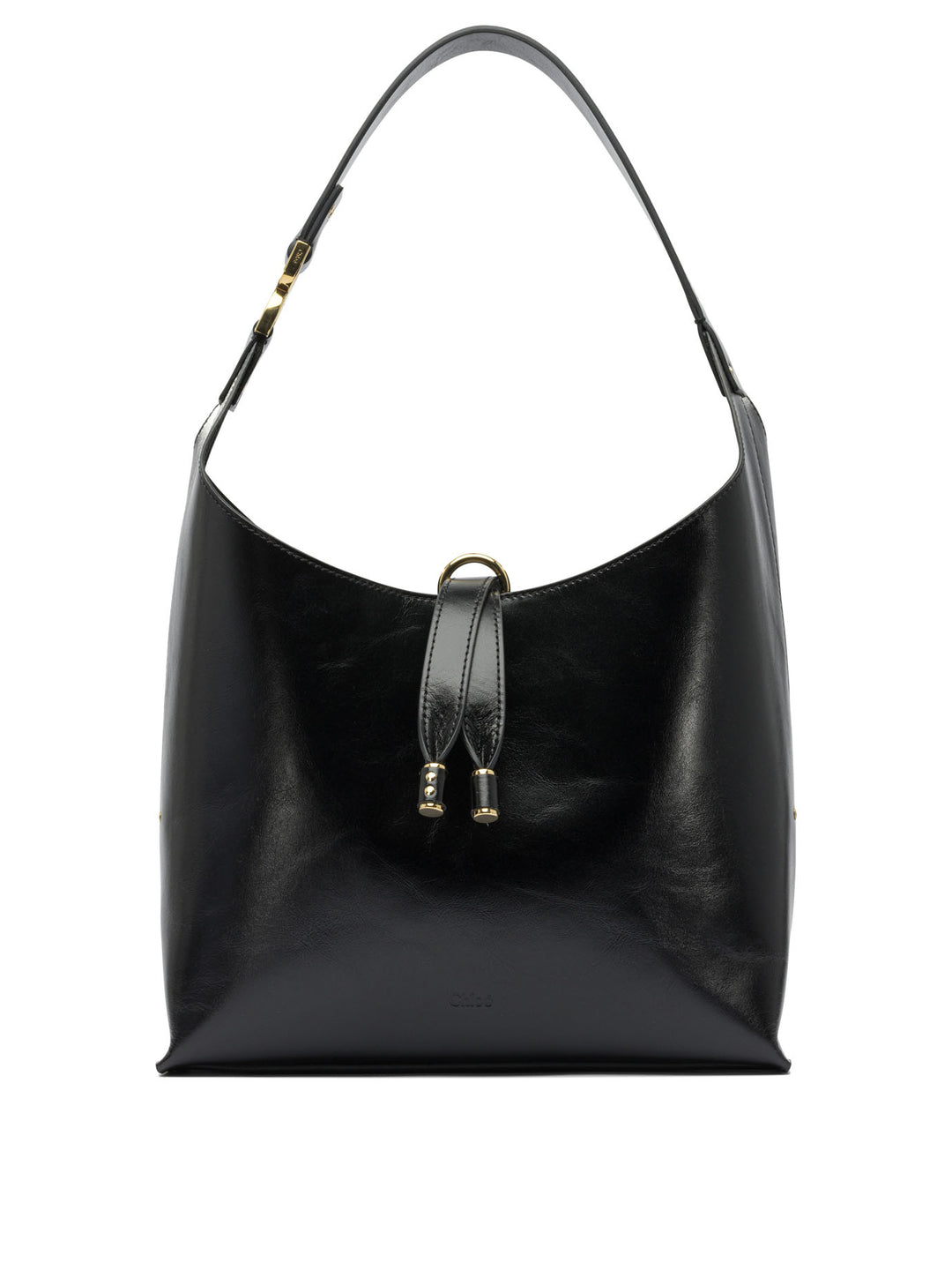 Chloé Hobo Marcie Shoulder Bags - Black | da4781768bb09ef7337708e372bf87763bf4ed21