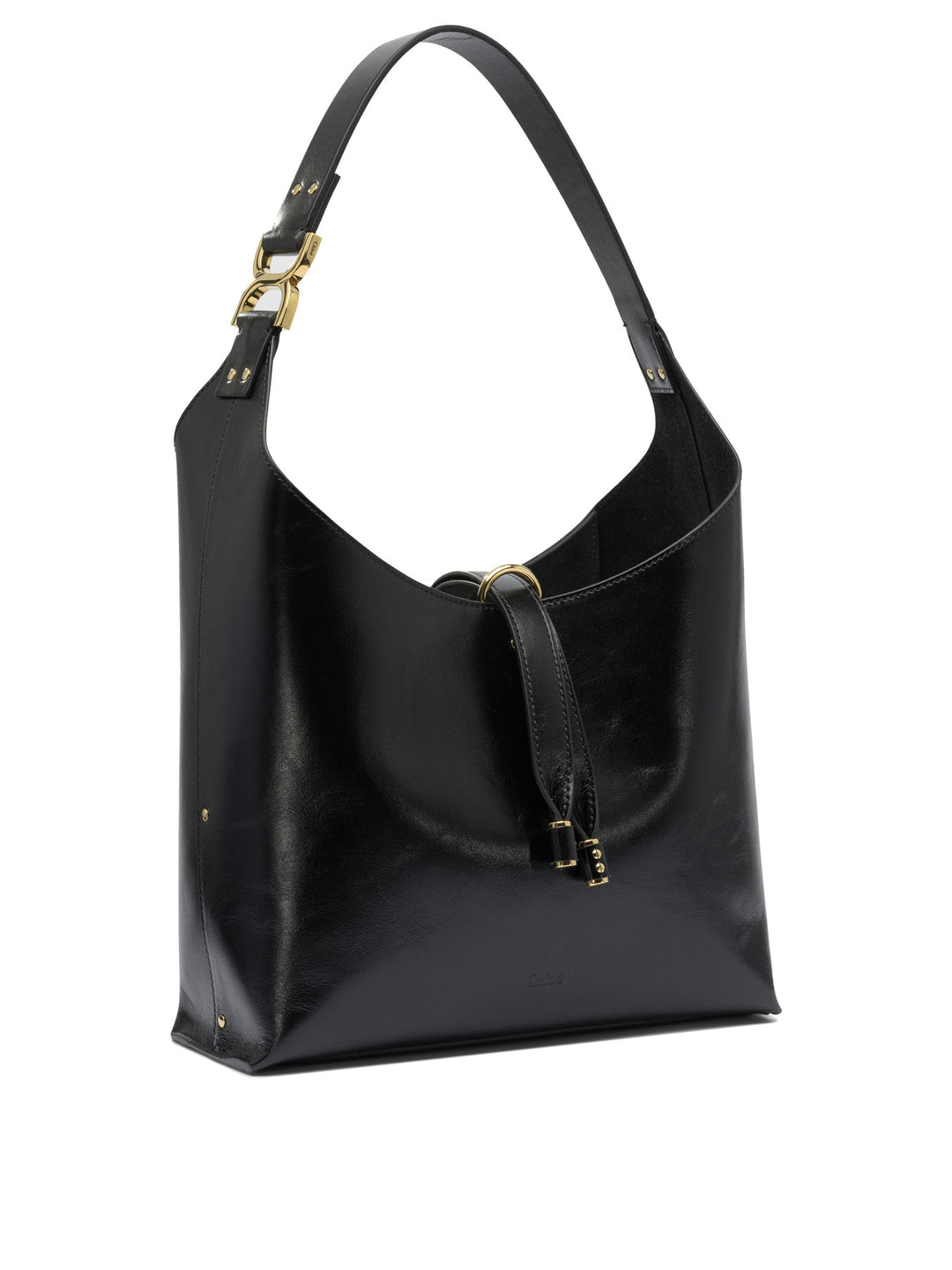 Chloé Hobo Marcie Shoulder Bags - Black | ae91699ad22df927e46a891c06b24c6dff1337ca