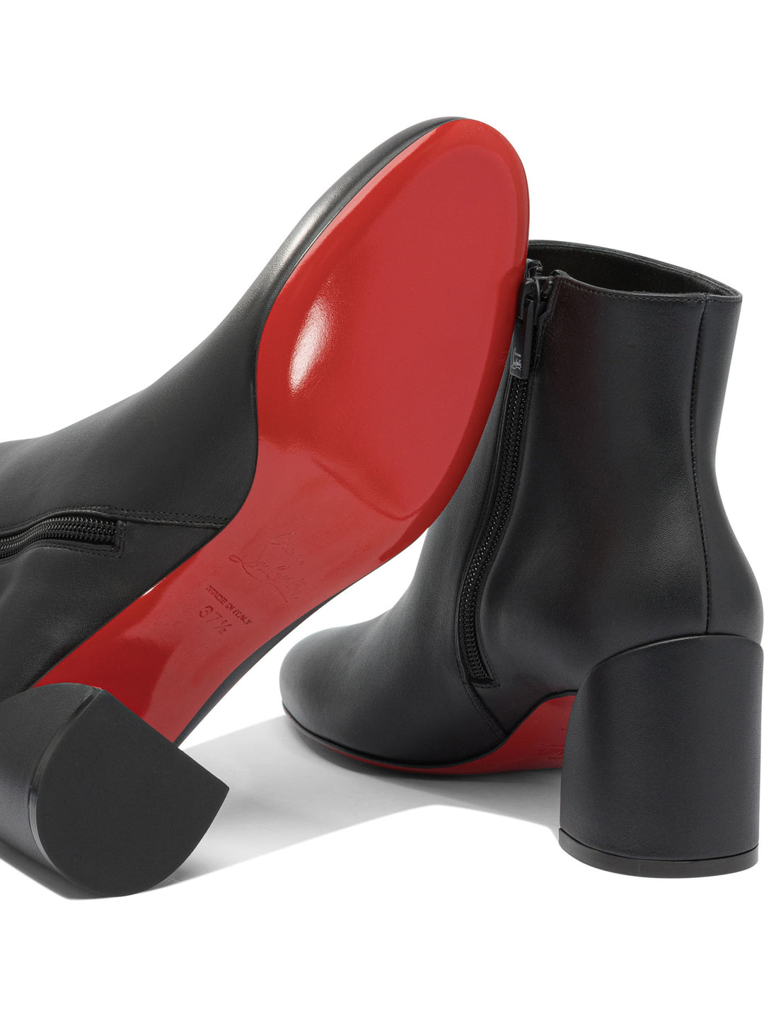 Christian Louboutin Turela 55 Calf Boots and Ankle Boots - Black | 0dea32eab57656a9f11a14e38869f0edb6dd8d13